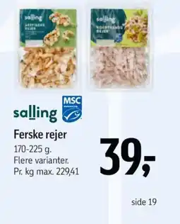 Føtex Ferske rejer tilbud