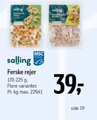 Føtex Ferske rejer tilbud