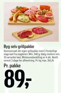 Føtex Byg selv grillpakke tilbud