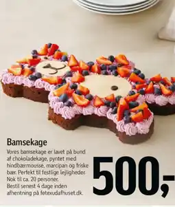 Føtex Bamsekage tilbud