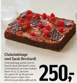 Føtex Chokoladekage med Sarah Bernhardt tilbud