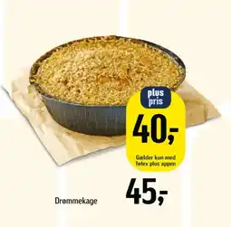 Føtex Drømmekage tilbud