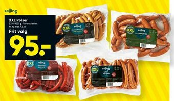 Bilka XXL Pølser tilbud