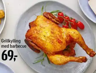 Føtex Grillkylling med barbecue tilbud