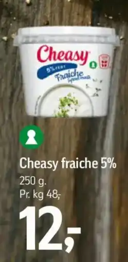 Føtex Cheasy fraiche 5% tilbud