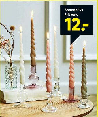Bilka Snoede lys tilbud