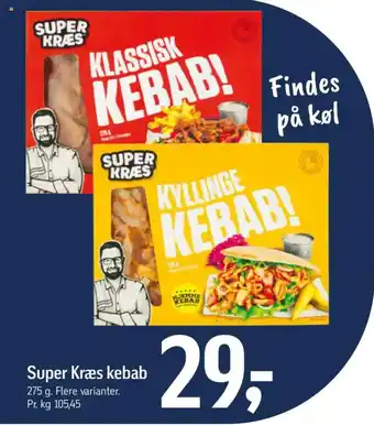 Føtex Super Kræs kebab tilbud