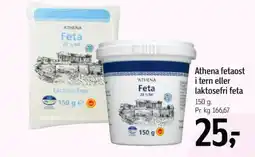 Føtex Athena fetaost i tern eller laktosefri feta tilbud