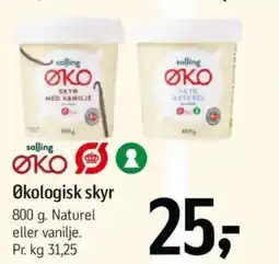 Føtex Økologisk skyr tilbud