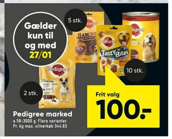 Bilka Pedigree marked tilbud