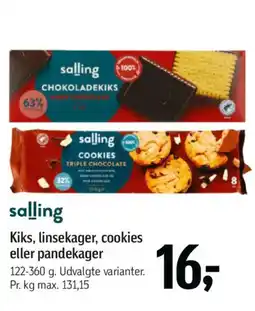 Føtex Kiks, linsekager, cookies eller pandekager tilbud