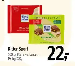 Føtex Ritter Sport tilbud