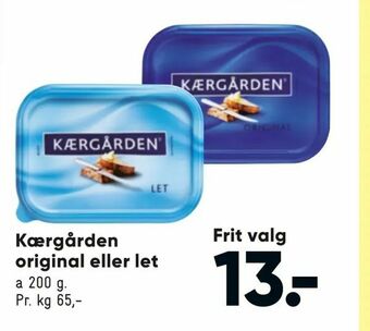 Bilka Kærgården original eller let tilbud