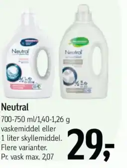 Føtex Neutral tilbud