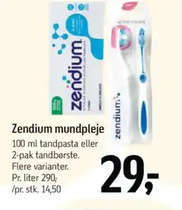 Føtex Zendium mundpleje tilbud