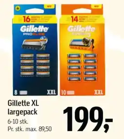 Føtex Gillette XL largepack tilbud