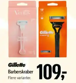 Føtex Gillette Barberskraber tilbud