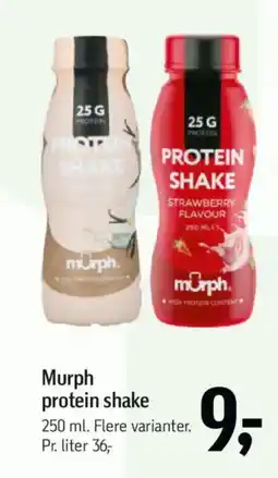 Føtex Murph protein shake tilbud