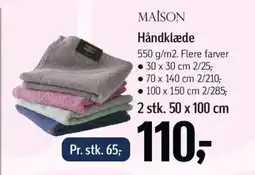 Føtex MAISON Håndklæde tilbud