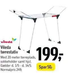 Føtex Vileda tørrestativ tilbud