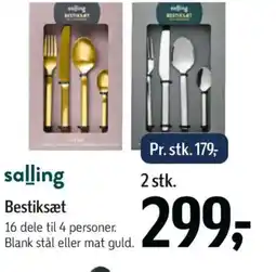Føtex Salling bestiksæt tilbud