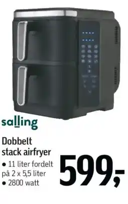 Føtex Salling dobbelt stack airfryer tilbud