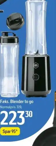 Føtex F.eks. Blender to go tilbud