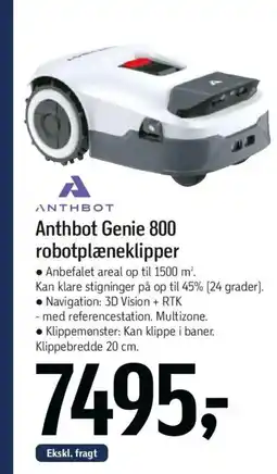 Føtex Anthbot Genie 800 robotplæneklipper tilbud