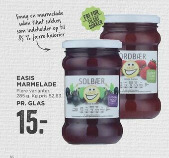 Easis marmelade