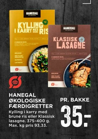 Hanegal økologiske færdigretter