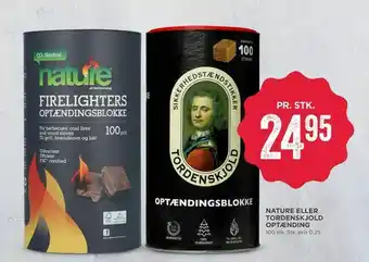 MENY Nature eller tordenskjold optænding tilbud