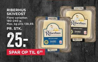 MENY Riberhus skiveost tilbud