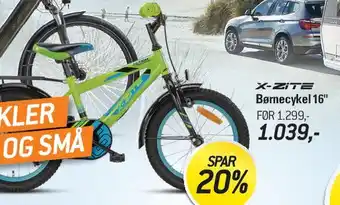 Børnecykel 16