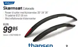 Thansen Skærmsæt Colorado tilbud