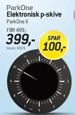 Thansen ParkOne Elektronisk p-skive tilbud