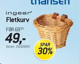 Thansen Fletkurv tilbud
