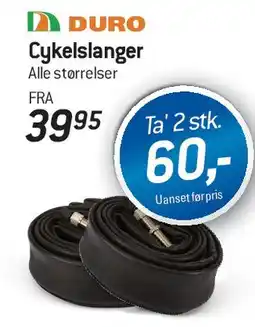 Thansen Cykelslanger tilbud
