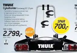 Thansen Cykelholder Euroway G2 13-pin tilbud