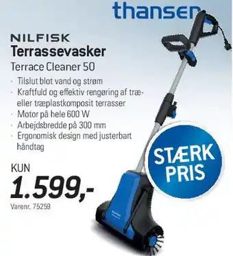 NILFISK Terrassevasker (Terrace Cleaner 50)