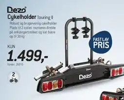 Thansen Cykelholder Touring II (2 cykler) tilbud