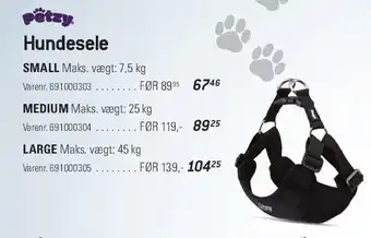 Thansen Hundesele tilbud