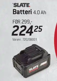 Thansen Batteri 4.0 Ah tilbud
