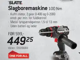 Thansen SLATE Slagboremaskine 100 Nm tilbud
