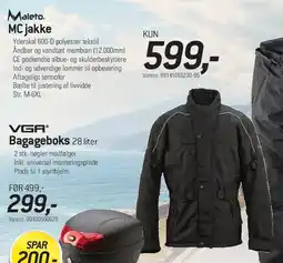 Thansen MC jakke tilbud