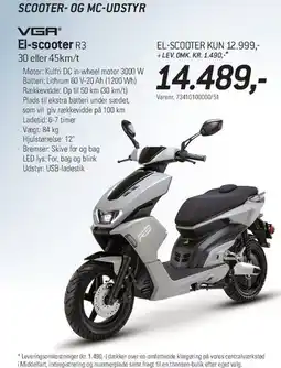 Thansen El-scooter R3 tilbud