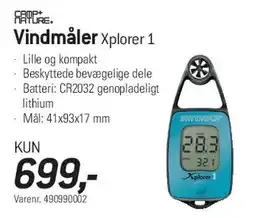 Thansen Vindmåler Xplorer 1 tilbud