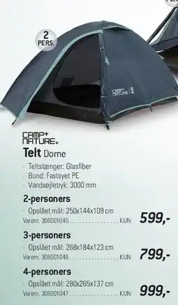 Thansen Telt Dome tilbud