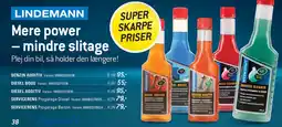 Thansen LINDEMANN - Mere power – mindre slitage tilbud
