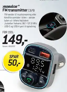 Thansen FM transmitter C87B tilbud