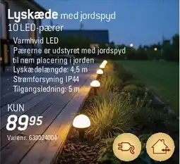 Thansen Lyskæde med jordspyd tilbud